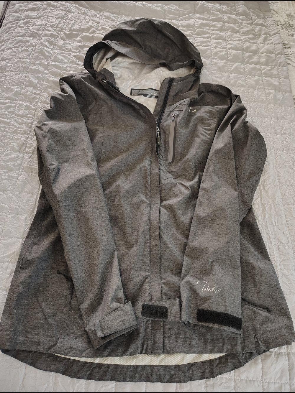 Paradox Rain Jacket Waterproof W/Hood Sz Small